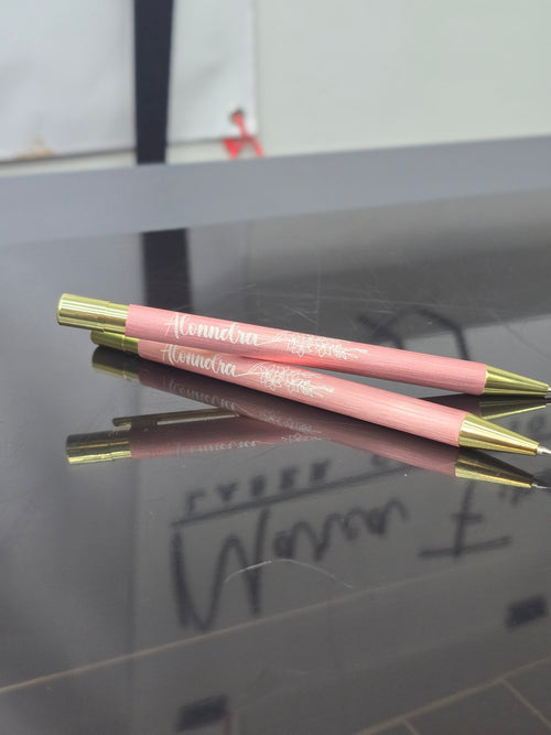 Aluminum Mechanical Pencil (Set of 2) - Marca Fina Laser Creations - 