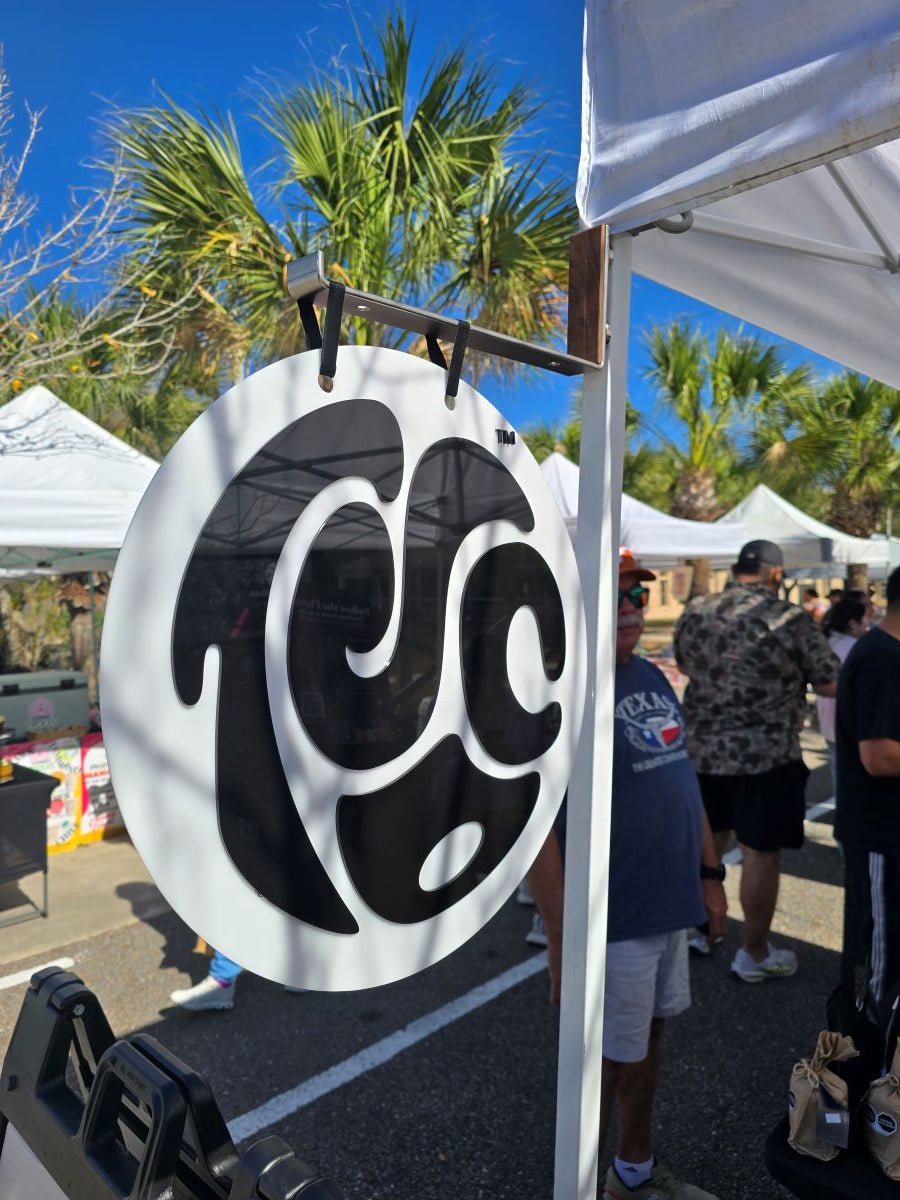 Large Acrylic Sign w/ Magnetic Bracket - Marca Fina Laser Creations - 