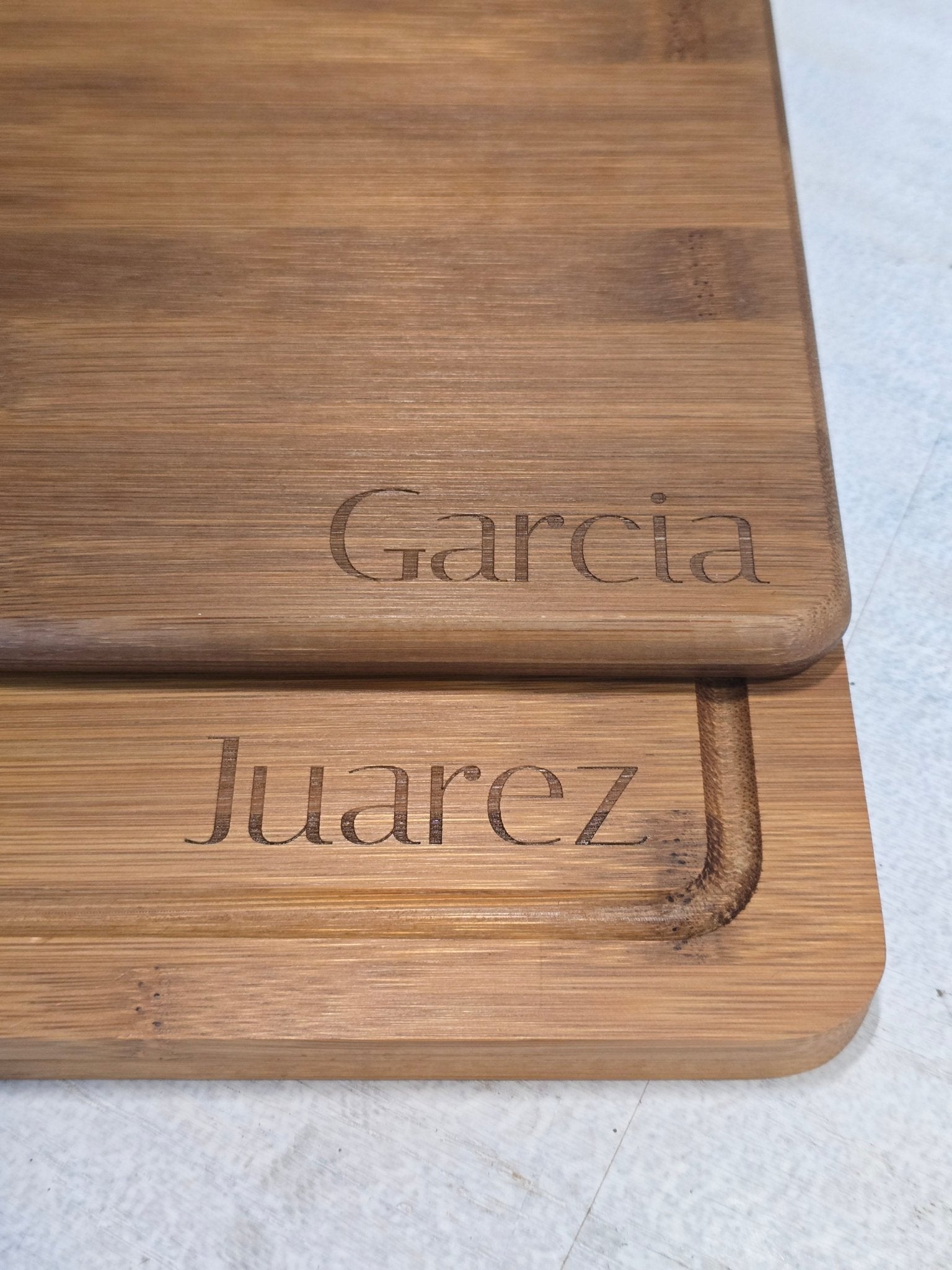 Personalize Cutting Board - Marca Fina Laser Creations - Service