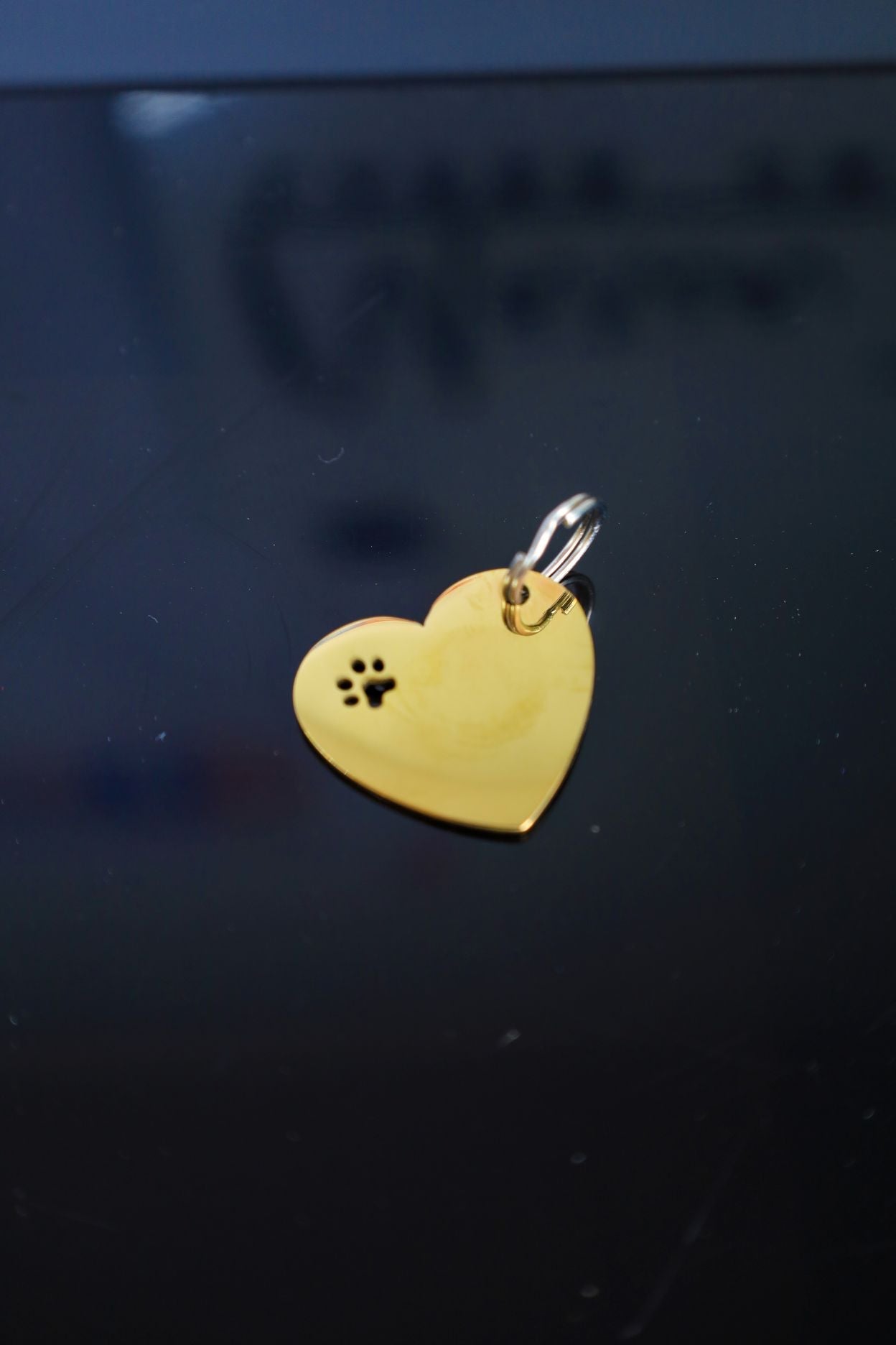 Pet Tag - Heart Shape - Marca Fina Laser Creations - 
