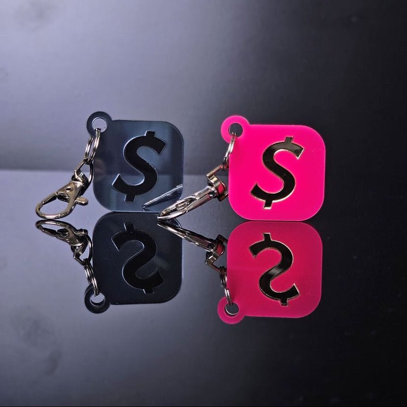 Social Media Digital Keychain Tap to Share | NFC Tag Keychain - Marca Fina Laser Creations - 